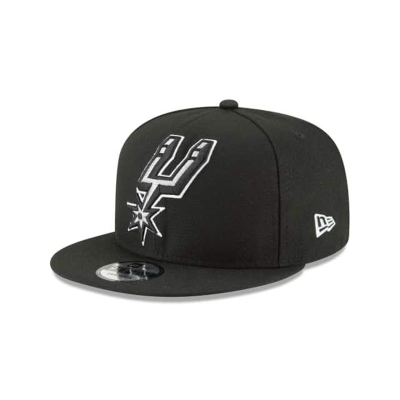 NBA San Antonio Spurs Squad Twist 9Fifty Snapback (HKT0860) - Black New Era Caps